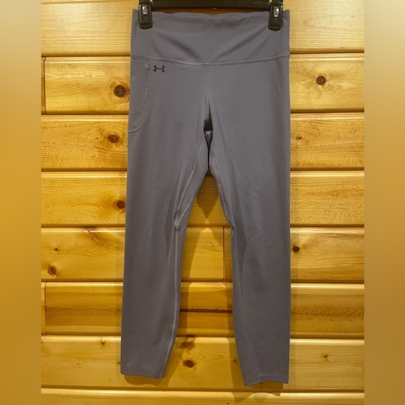 Under Armour Pants - Under Armour Gray Leggings Size Medium
